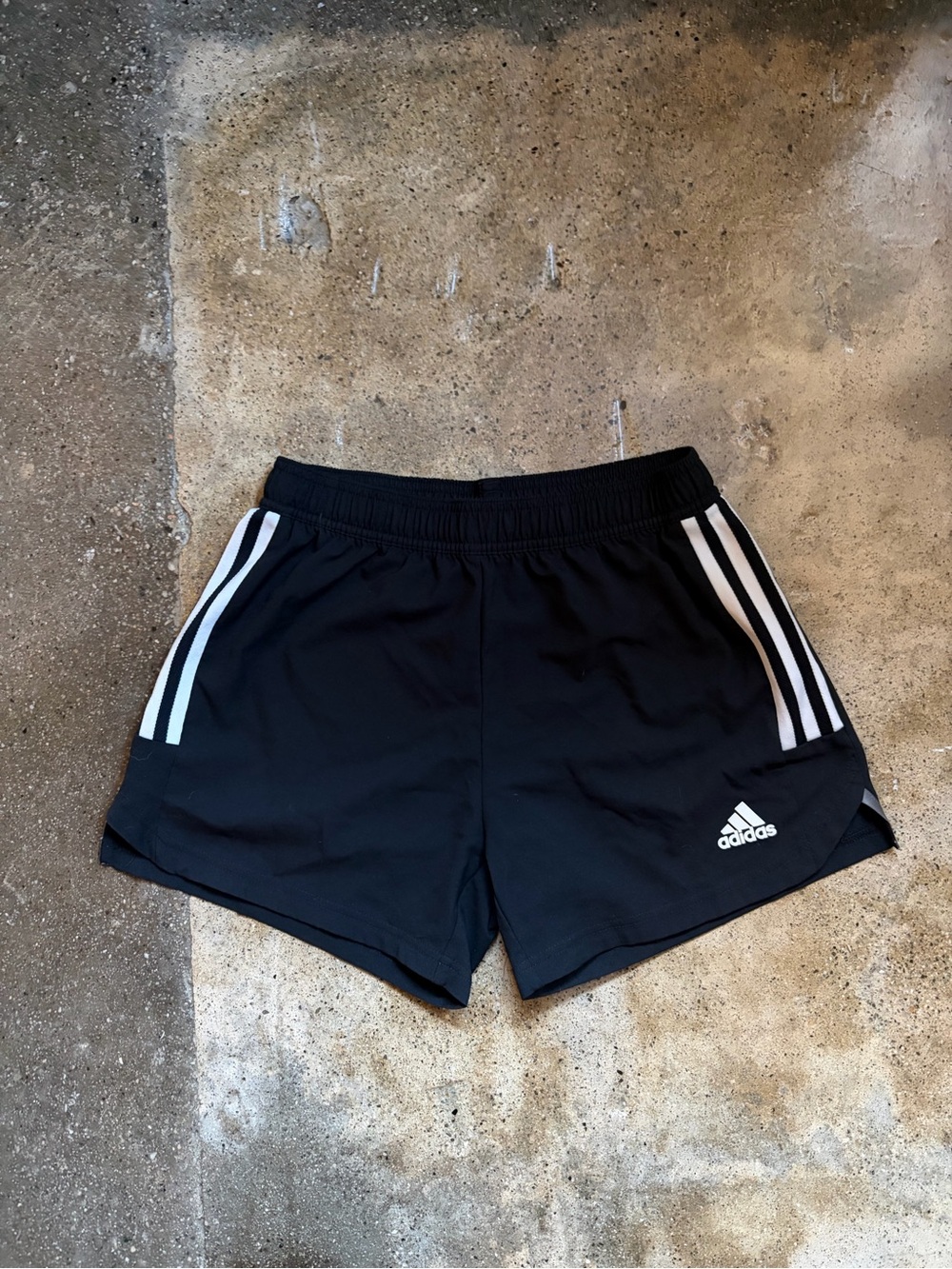 adidas women’s Black Shorts with Classic 3-Stripes